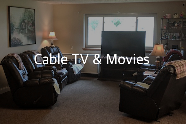 cable TV and movies