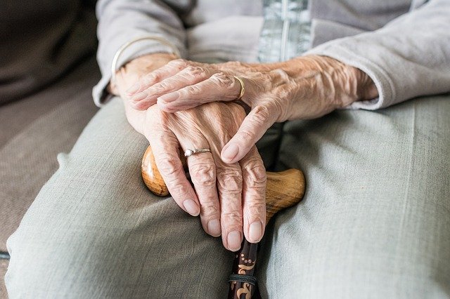 Elderly Woman Sitting