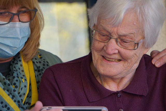 Woman In Assisted Living