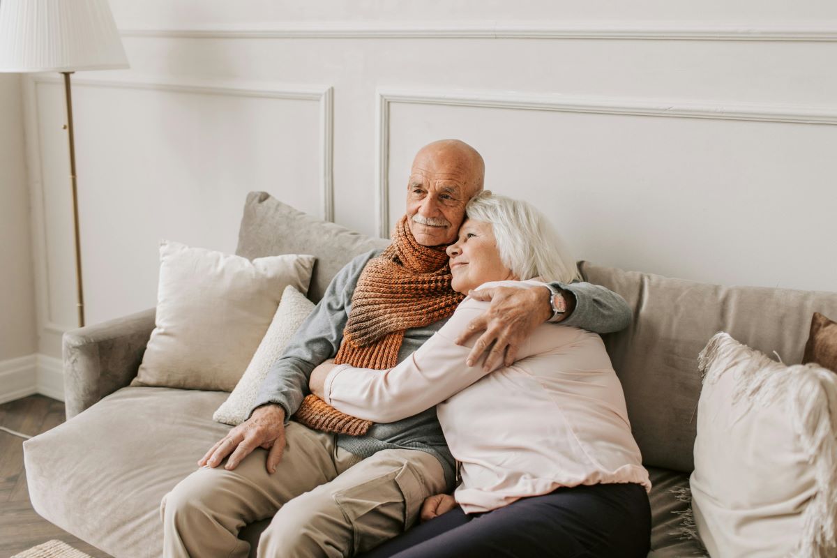 Elderly couple